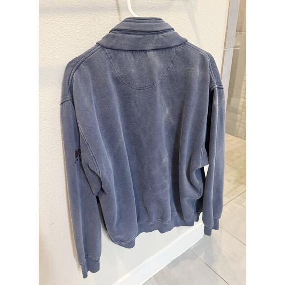 Calvin Klein Sport Men’s Blue Full Zip Sweater – Casual Fleece Jacket - Picture 3 of 6